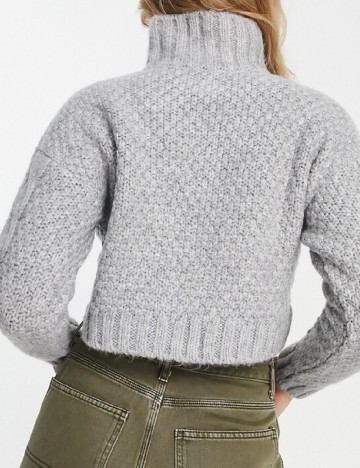 Pulover ASOS, gri