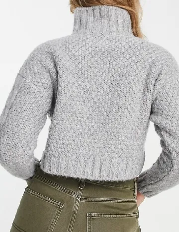 Pulover ASOS, gri Gri