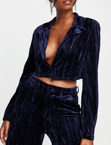 Sacou extro&vert, bleumarin