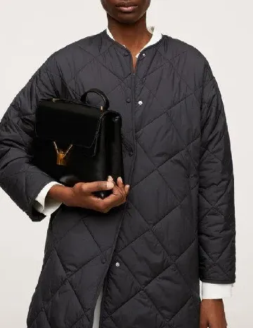 Geaca Mango, negru Negru