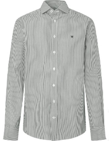 Camasa HACKETT, alb/verde