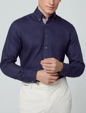 Camasa HACKETT, bleumarin Albastru