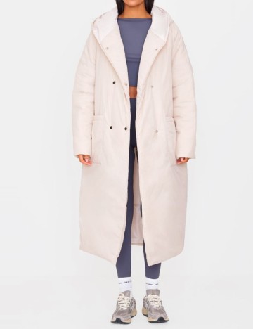 Geaca PrettyLittleThing, crem