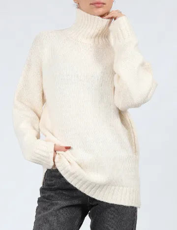 Pulover ASOS, crem Crem