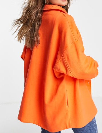 Jacheta Oversize ASOS, portocaliu