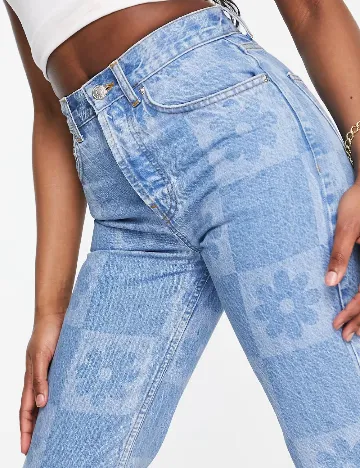 Blugi ASOS, albastru Albastru