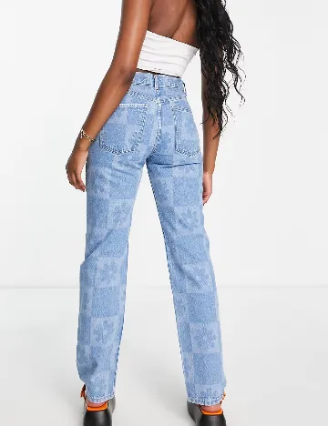 Blugi ASOS, albastru Albastru