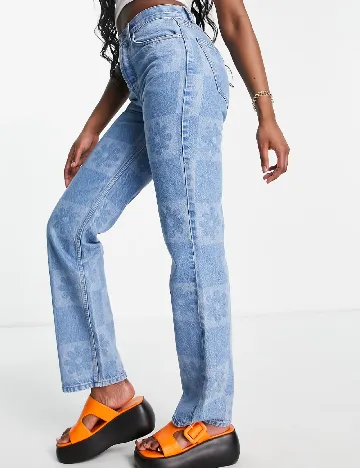 Blugi ASOS, albastru Albastru