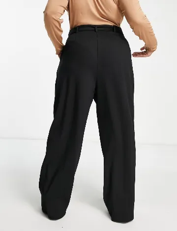 Pantaloni ASOS Curve, negru Negru