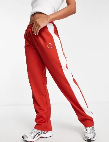 Pantaloni Top Shop, rosu Rosu