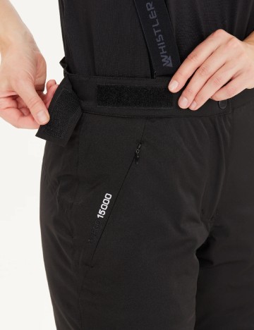 Salopeta de ski Whistler, negru