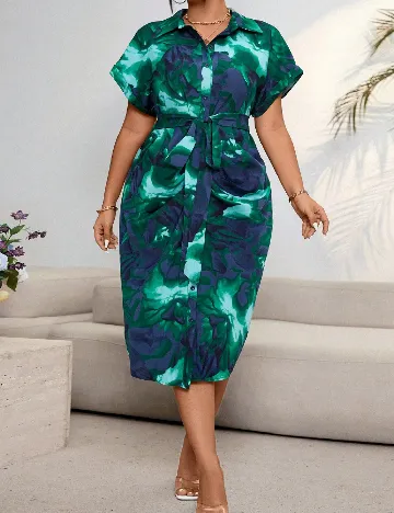 Rochie medie SHEIN CURVE, mix culori Mix culori