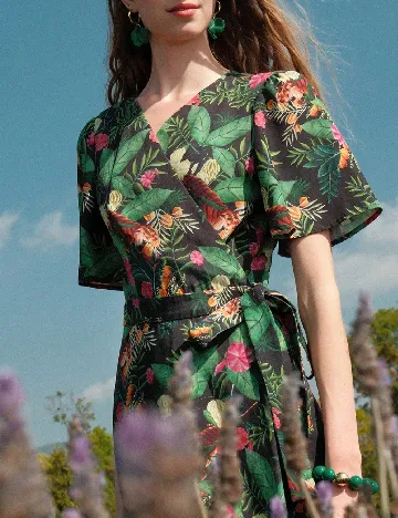 Rochie medie MOTF, mix culori Mix culori