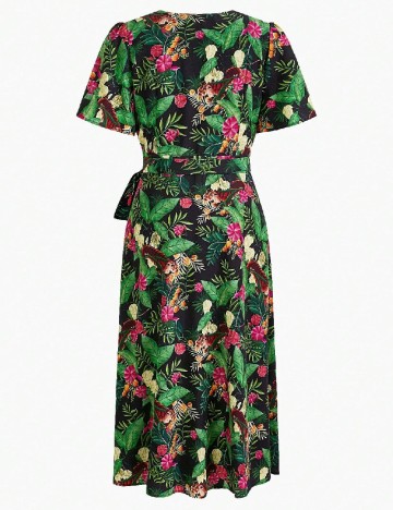 Rochie medie MOTF, mix culori