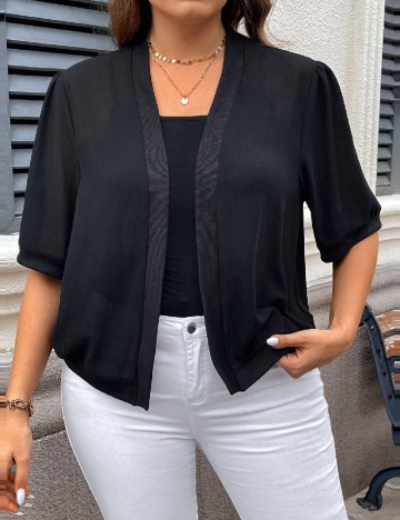 Blazer Emery Rose Curve, negru