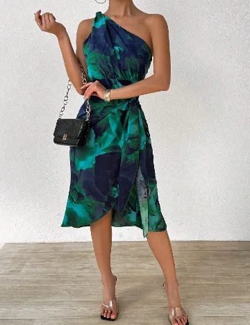 Rochie medie SHEIN, verde Verde