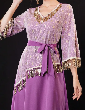 Rochie medie SHEIN, mov Mov