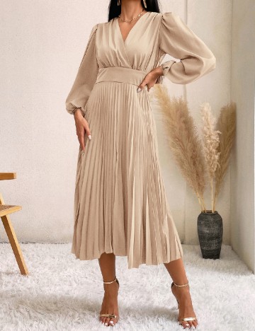 Rochie medie SHEIN, crem