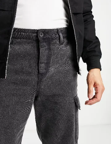 Blugi ASOS, gri Gri