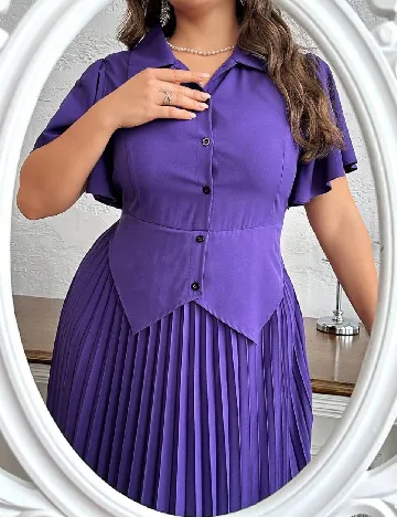Rochie lunga SHEIN CURVE, mov Mov