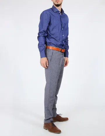 Camasa HACKETT, bleumarin Albastru