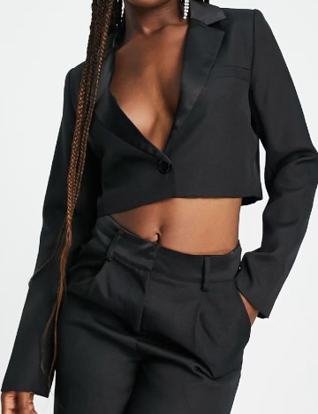 Sacou IN THE STYLE, negru