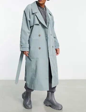 Trench ASOS, verde Verde