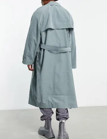 Trench ASOS, verde Verde