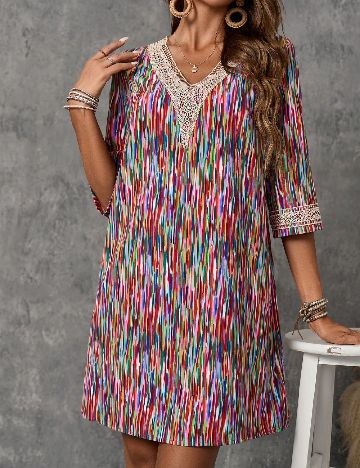 Rochie scurta SHEIN, mix culori