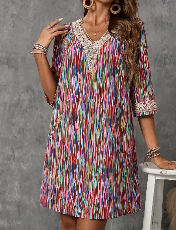 Rochie scurta SHEIN, mix culori Mix culori