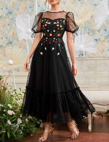 Rochie lunga SHEIN, negru