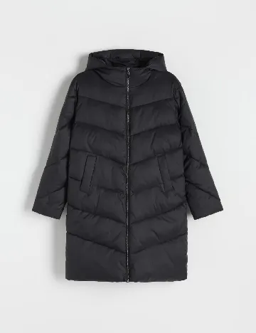 Geaca Reserved, negru Negru