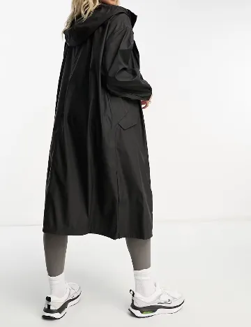 Pelerina de ploaie Asos Maternity, negru Negru