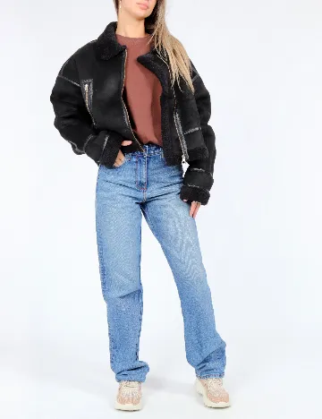 Jacheta Zara, negru Negru