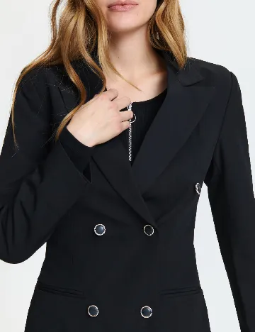 Sacou Sinsay, negru Negru