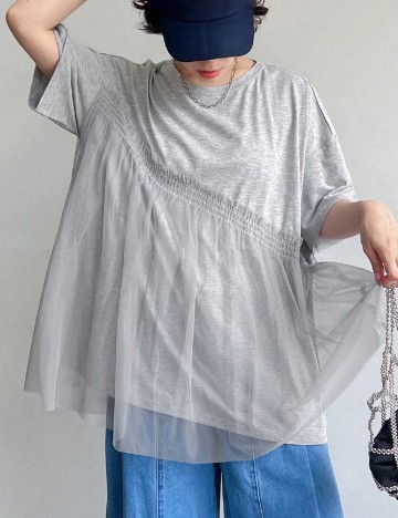 Tricou Friful, gri
