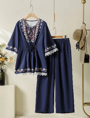 Compleu SHEIN, bleumarin Albastru