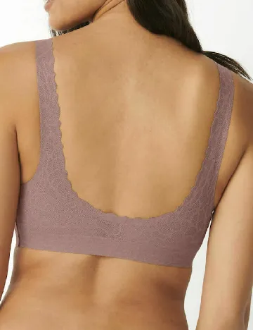 Bustiera Sloggi by Triumph, roz pudra inchis Roz