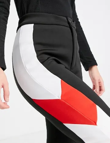 Pantaloni de ski Threadbare, negru Negru