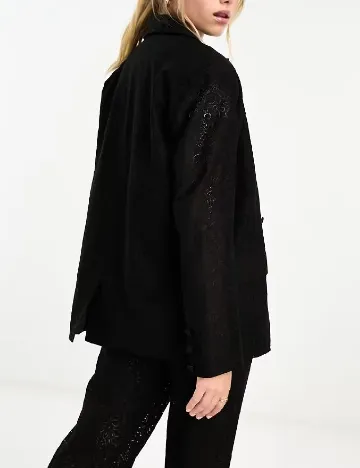 Sacou the frolic, negru Negru