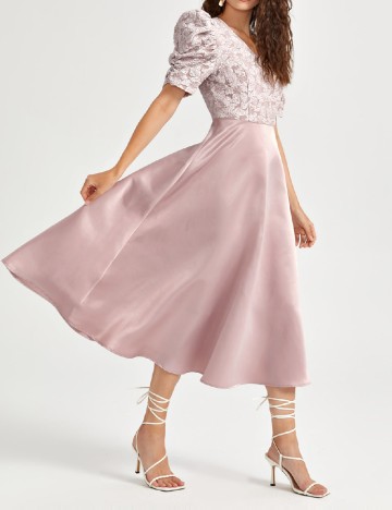Rochie medie SHEIN, roz