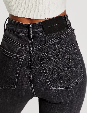 Blugi Waven, negru Negru