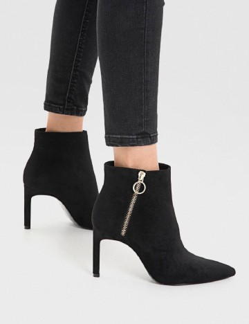 Botine Stradivarius, negru