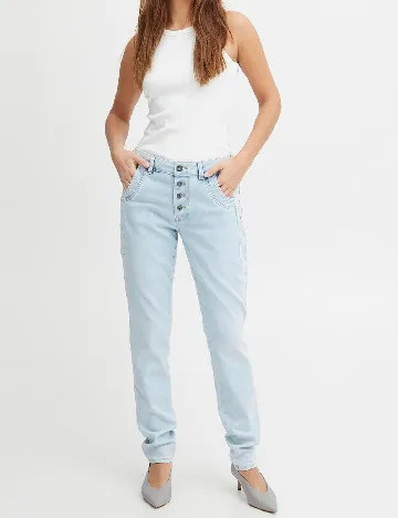 Blugi Pulz, bleu Albastru