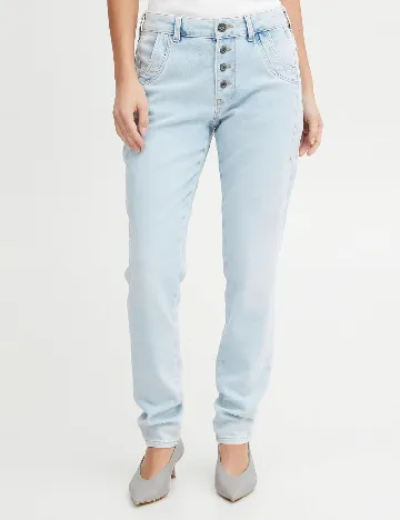Blugi Pulz, bleu Albastru