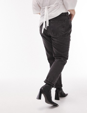 Blugi Top Shop Plus Size, negru
