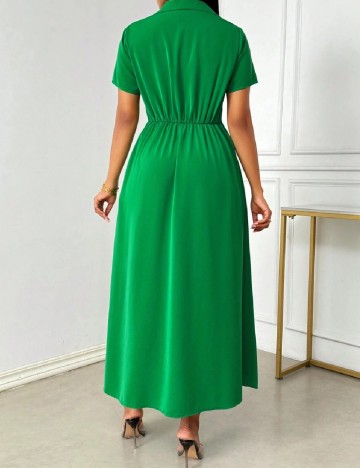 Rochie lunga SHEIN, verde
