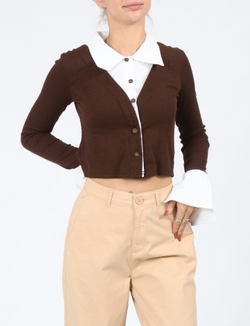 Bluza Dazy, maro