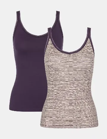 Set Maiouri 2 bucati Sloggi by Triumph, mov Mov