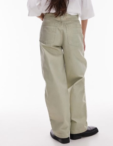 Blugi Top Shop, verde